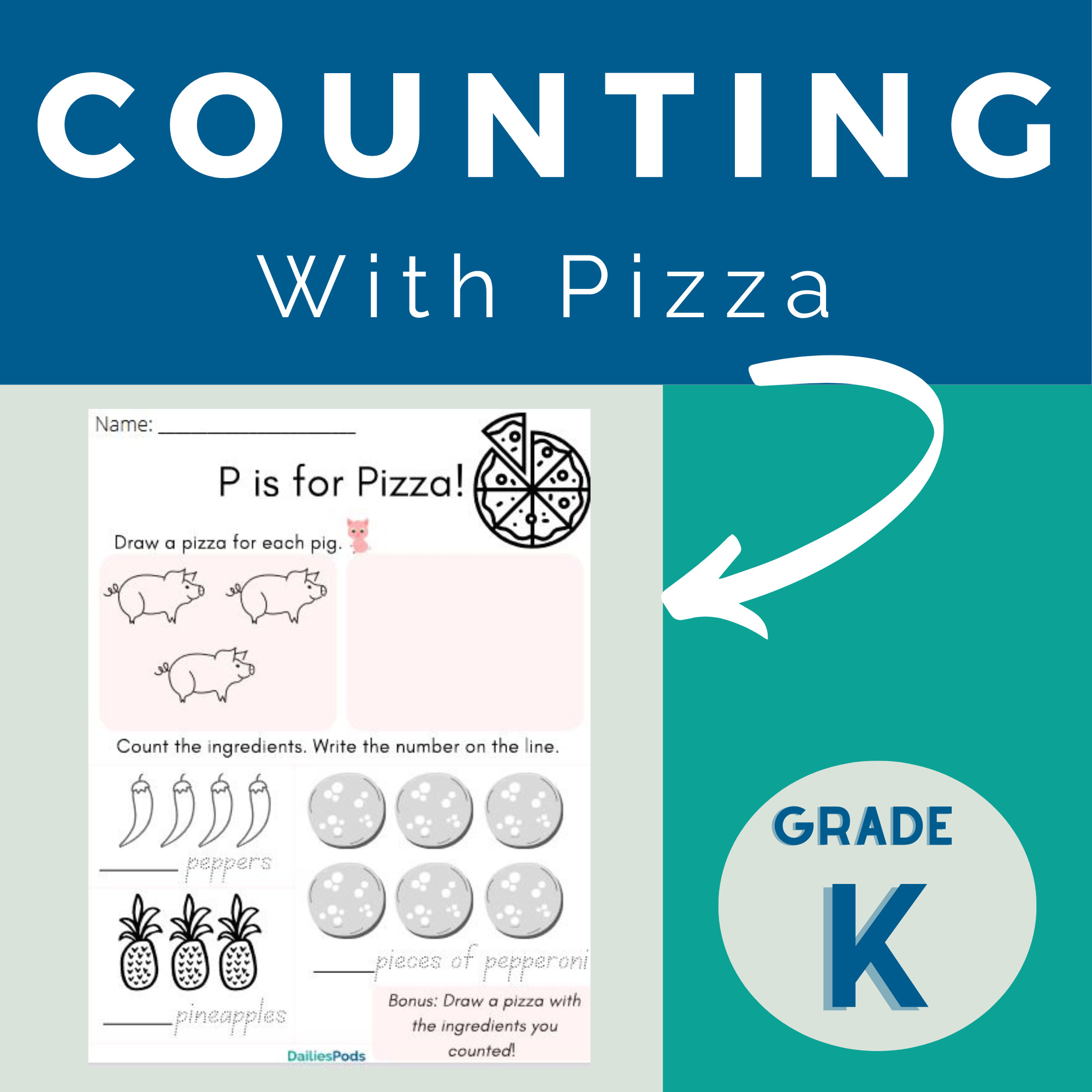 Counting with pizza