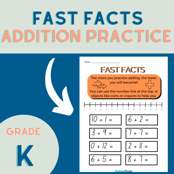 Fast Facts Addition Practice